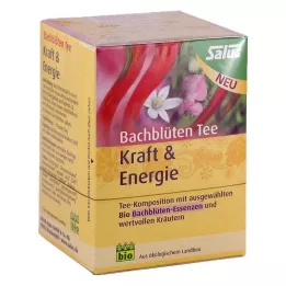 BACHBLÜTEN TEE Kraft &amp; Energie Bio Salus Fbtl., 15 tk