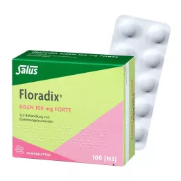FLORADIX Iron 100 mg forte õhukese polümeerikattega tabletid, 100 tk