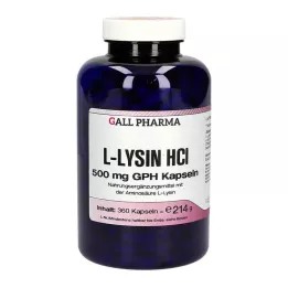 L-LYSIN 500 mg GPH kapslid, 360 tk