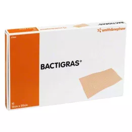 BACTIGRAS antiseptiline parafiinmarli 15x20 cm, 10 tk
