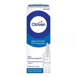 OTRIVEN 0,1% säilitusaineteta doseerimissprei, 10 ml