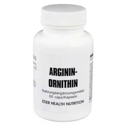 ARGININ/ORNITHIN Kapslid, 60 tk