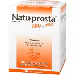 NATUPROSTA 600 mg õhukese polümeerikattega tabletid, 100 tk