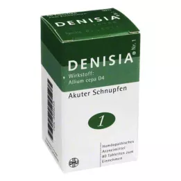 DENISIA 1 külmetustablett, 80 tk