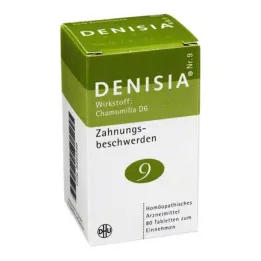 DENISIA 9 hambaravi tabletti, 80 tk