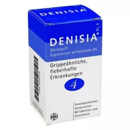 DENISIA 4 gripilaadsete haiguste tabletti, 80 tk