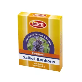 FLORIMEL Sage Bonbons C-vitamiiniga, 50 g