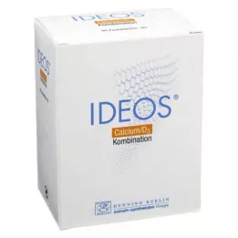 IDEOS 500 mg/400 IU närimistabletid, 90 tk
