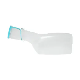 Plastikust kaanega meeste uriinipudel, 1 tk