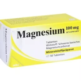 MAGNESIUM 100 mg Jenapharmi tabletid, 50 tk