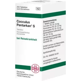 COCCULUS PENTARKAN S Tabletid, 200 tk