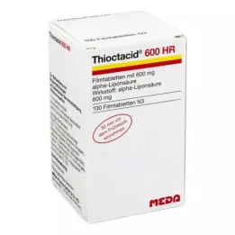 THIOCTACID 600 HR õhukese polümeerikattega tabletti, 100 tk