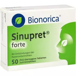 SINUPRET Forte kaetud tabletid, 50 tk