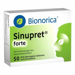 SINUPRET forte kaetud tabletid, 50 tk