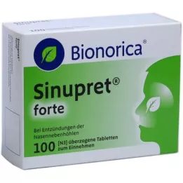SINUPRET Forte kaetud tabletid, 100 tk