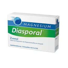 MAGNESIUM DIASPORAL 2 mmol ampullid, 5X5 ml