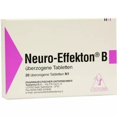 NEURO EFFEKTON B dražeed, 20 tk NEURO EFFEKTON B dražeed, 20 tk