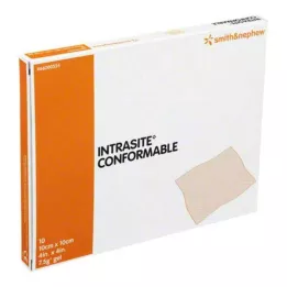 INTRASITE Mugav Gelcompr.10x10 cm, 10 tk