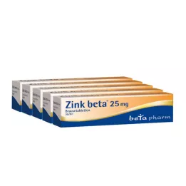 ZINK BETA 25 kihisevat tabletti, 100 tk
