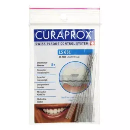 CURAPROX LS 631 Hambavahehari va/eriti peen, 8 tk