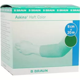 ASKINA kleepsideme värv 8 cmx20 m roheline, 1 tk