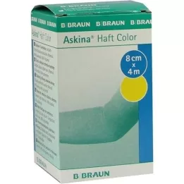 ASKINA kleepsideme värv 8 cmx4 m kollane, 1 tk