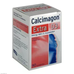 CALCIMAGON Extra D3 närimistabletid, 90 tk