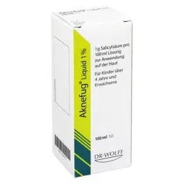 AKNEFUG vedel 1% lahus, 100 ml