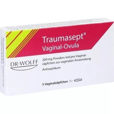 TRAUMASEPT ovula, 5 tk TRAUMASEPT ovula, 5 tk