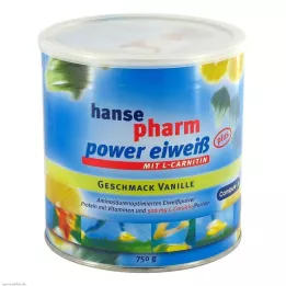 Hanssepharm Power Protein Plus vanilje, 750 g