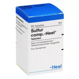 SULFUR COMP.Kannatahvlid, 50 tk