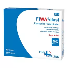 FIXIERBINDE elastik 4 cmx4 m lahtiselt, 1X20 tk