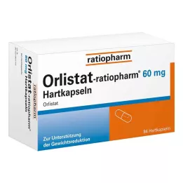 ORLISTAT-ratiopharm 60 mg kõvakapslid, 84 tk