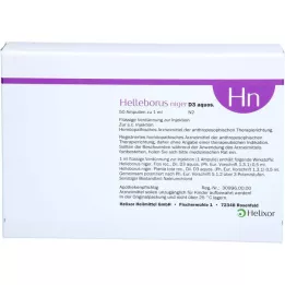 HELLEBORUS NIGER D 3 vesi. Ampullid, 50 tk