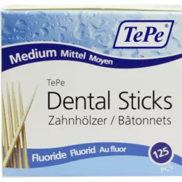 Tepe Hambapuu söötme fluoriidiga, 125 tk