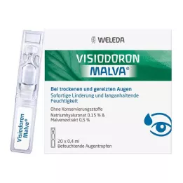 VISIODORON Malva silmatilgad üheannuselises pipetis., 20X0,4 ml