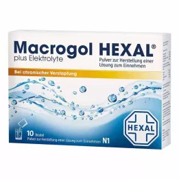 MACROGOL HEXAL pluss elektrolüüdid Plv.z.H.e.L.z.E., 10 tk