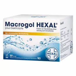 MACROGOL HEXAL pluss elektrolüüdid Plv.z.H.e.L.z.E., 50 tk