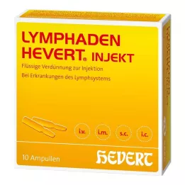 LYMPHADEN HEVERT süsteampullid, 10 tk
