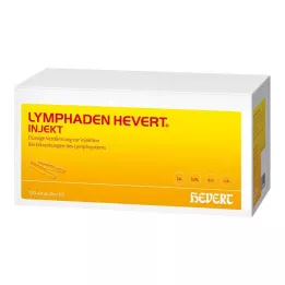 LYMPHADEN HEVERT süsteampullid, 100 tk