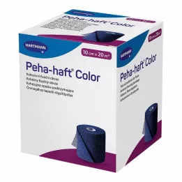 PEHA-HAFT Värviline kinnitusteip lateksivaba 10 cm x 20 m sinine, 1 tk
