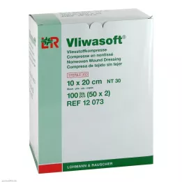 VLIWASOFT Lausriidest kompressid 10x20 cm steriilsed 6l., 50X2 tk