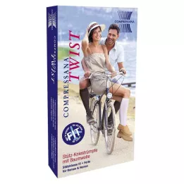 COMPRESSANA Twist tk.Kniestr.38-40 Gr.2 vanill,tk