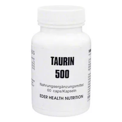 TAURIN 500 kapslit, 60 tk TAURIN 500 kapslit, 60 tk