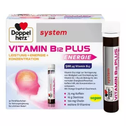 DOPPELHERZ Vitamiin B12 Plus süsteemi joogiampullid, 30X25 ml