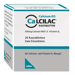 CALCILAC Närimistabletid, 20 tk
