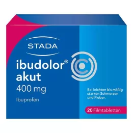 IBUDOLOR akut 400 mg õhukese polümeerikattega tabletid, 20 tk