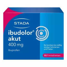 IBUDOLOR akut 400 mg õhukese polümeerikattega tabletid, 50 tk