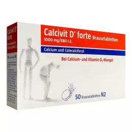 CALCIVIT D forte kihisevad tabletid, 50 tk
