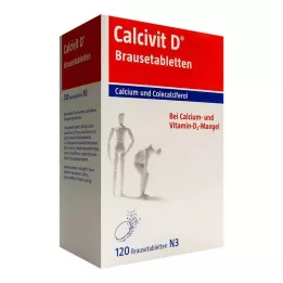 CALCIVIT D kihisevad tabletid, 120 tk